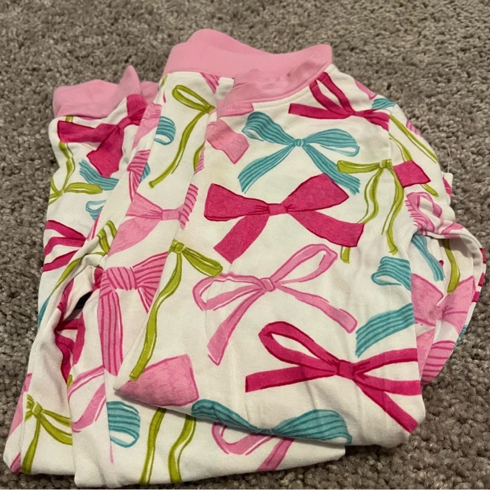 Little Sleepies Ribbons & Bows PJ Set 2T
